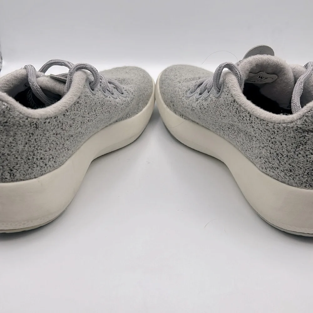 Allbirds Gray Woman's Wool Runners Speckled Comfortable Sneaker Shoes Size‎ 7